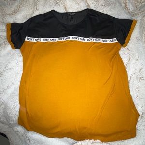 Size UK 16 “I Don’t Care” Tee